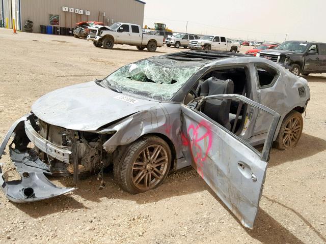 JTKJF5C71C3026644 - 2012 TOYOTA SCION TC ნაცრისფერი ფოტო 2