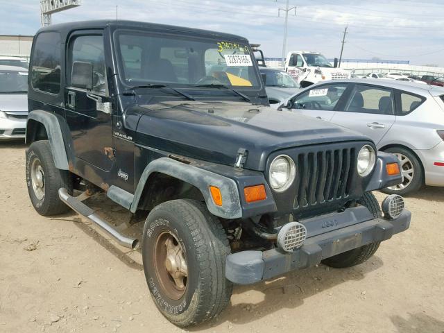 1J4FY29P2XP459167 - 1999 JEEP WRANGLER / BLACK photo 1