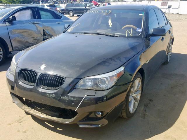 WBANE53536B992267 - 2006 BMW 525 I BLACK photo 2