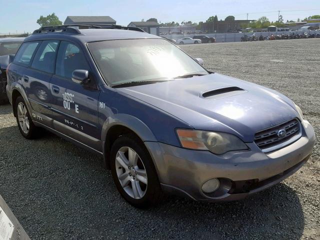 4S4BP68C154331784 - 2005 SUBARU LEGACY OUT BLUE photo 1