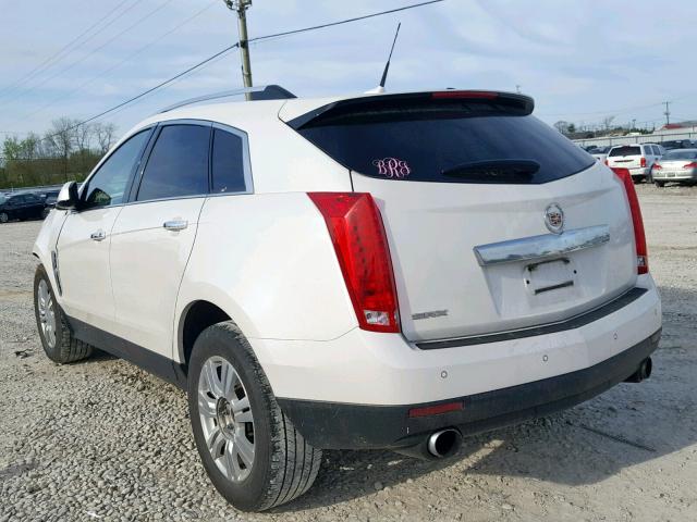 3GYFNAEY8AS592610 - 2010 CADILLAC SRX LUXURY WHITE photo 3