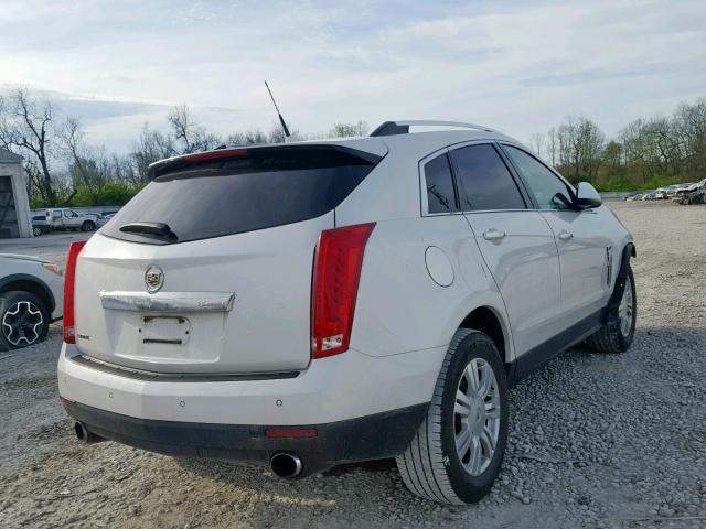 3GYFNAEY8AS592610 - 2010 CADILLAC SRX LUXURY WHITE photo 4