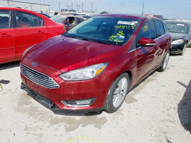 1FADP3N27GL343928 - 2016 FORD FOCUS TITANIUM  photo 2