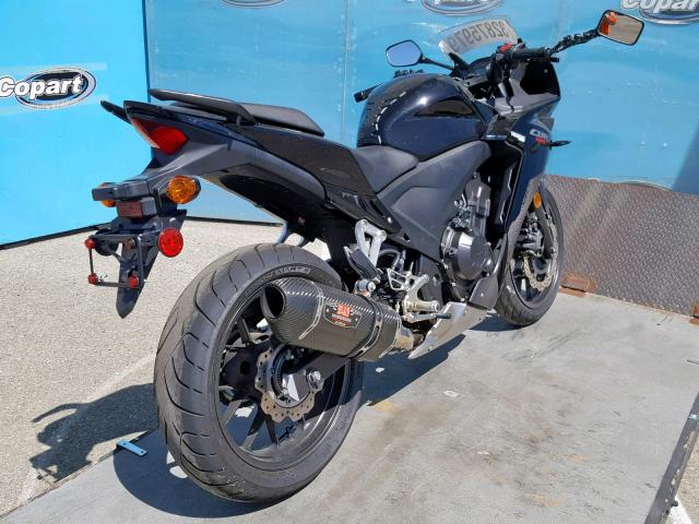 MLHPC4402E5100146 - 2014 HONDA CBR500 RA- BLACK photo 4