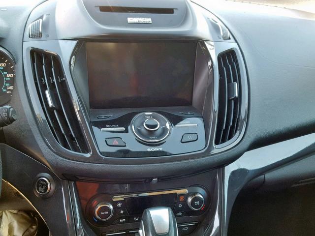 1FMCU0J95DUC71404 - 2013 FORD ESCAPE TIT BLACK photo 9