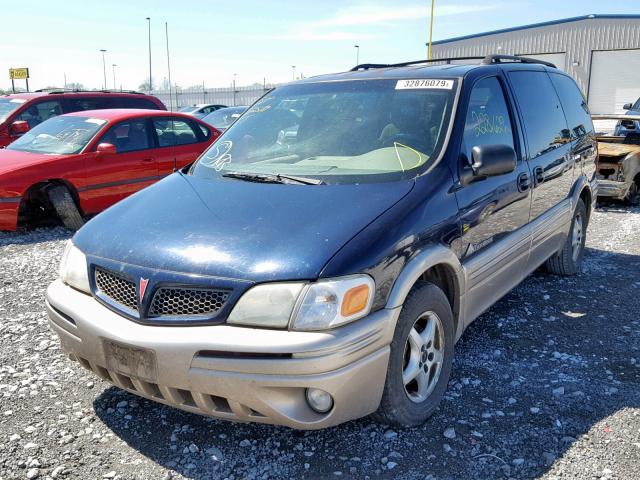 1GMDX03E32D236413 - 2002 PONTIAC MONTANA BLUE photo 2