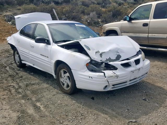 1G2NF52T0YM839101 - 2000 PONTIAC GRAND AM S WHITE photo 1