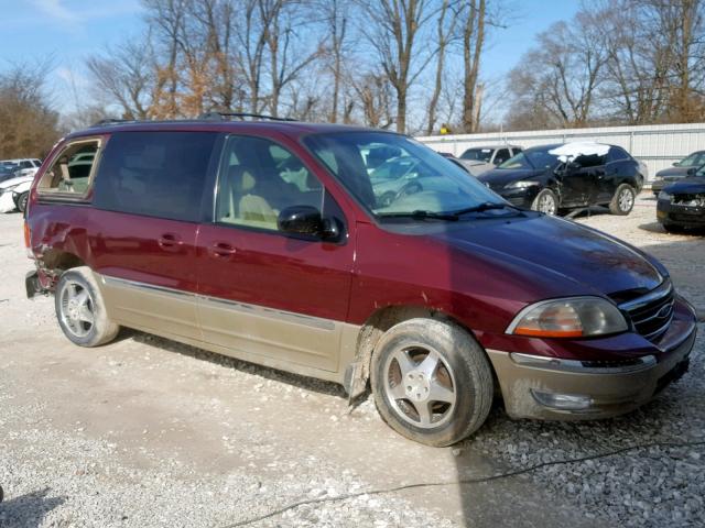 2FMZA5343YBC66652 - 2000 FORD WINDSTAR S BURGUNDY photo 1