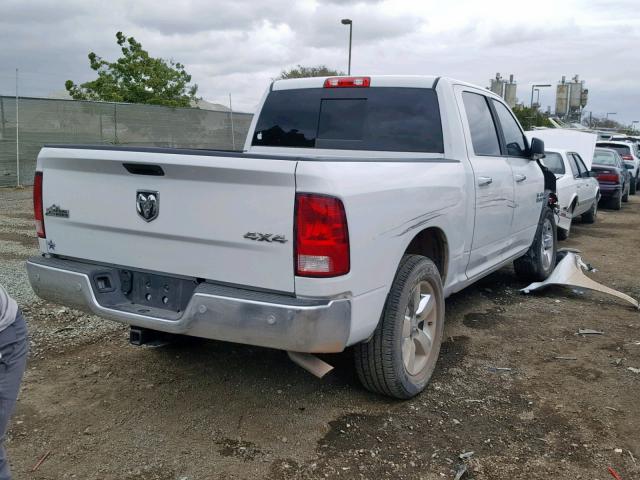 3C6RR7LG2JG195800 - 2018 RAM 1500 SLT WHITE photo 4