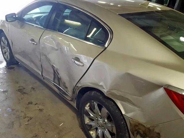 1G4GC5E35DF317230 - 2013 BUICK LACROSSE TAN photo 9