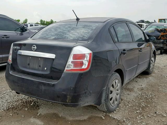 3N1AB6AP2AL716483 - 2010 NISSAN SENTRA 2.0 BLACK photo 4