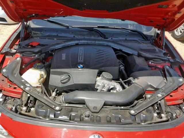 WBA3T3C55FP739004 - 2015 BMW 435 I RED photo 7