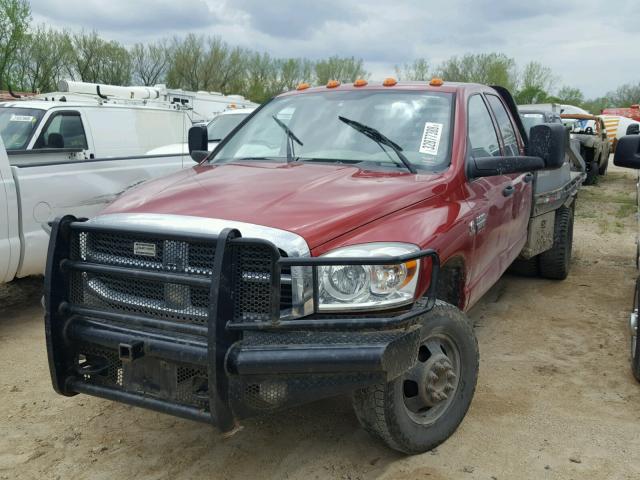 3D6WH4GL1AG122772 - 2010 DODGE RAM 3500 RED photo 2