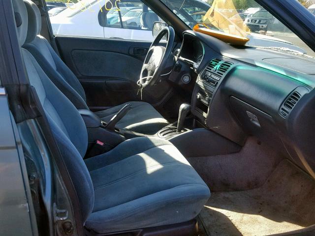 4S3BK4354T7935499 - 1996 SUBARU LEGACY L GREEN photo 5