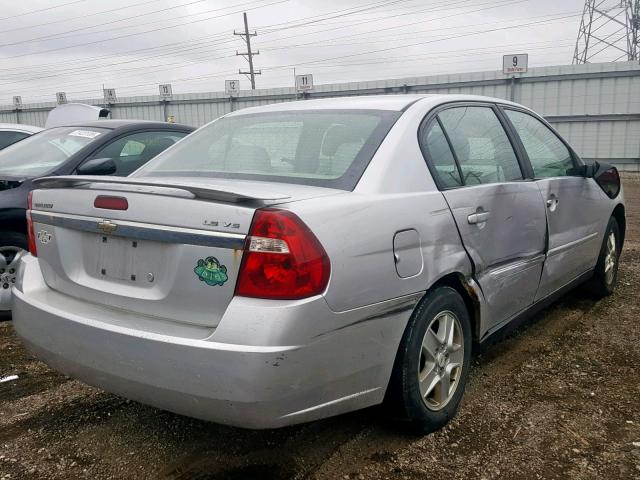 1G1ZT54865F197930 - 2005 CHEVROLET MALIBU LS SILVER photo 4