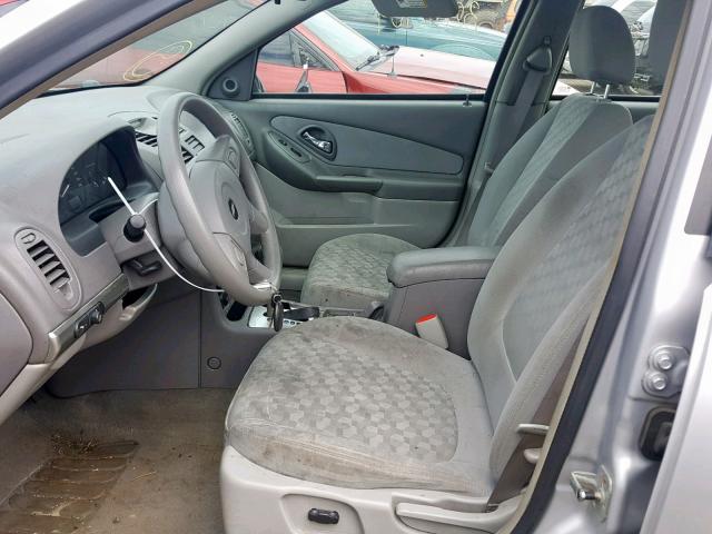 1G1ZT54865F197930 - 2005 CHEVROLET MALIBU LS SILVER photo 5