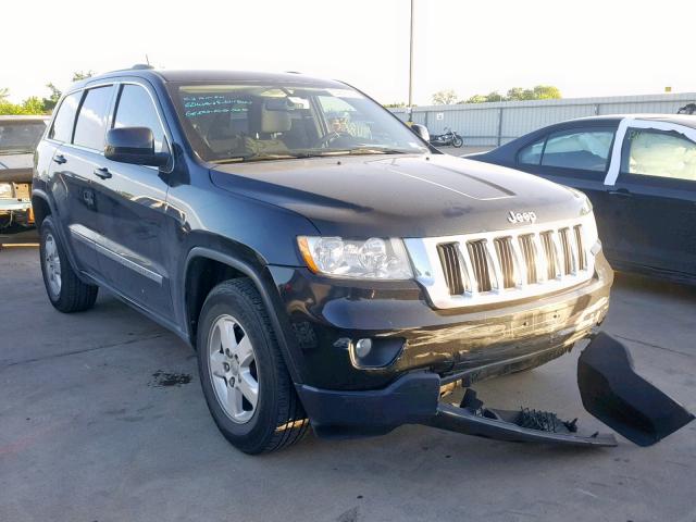 1C4RJEAGXCC259661 - 2012 JEEP GRAND CHER GRAY photo 1