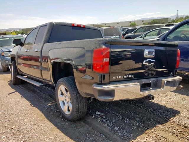 1GCRCREH4EZ354429 - 2014 CHEVROLET SILVERADO BLACK photo 3