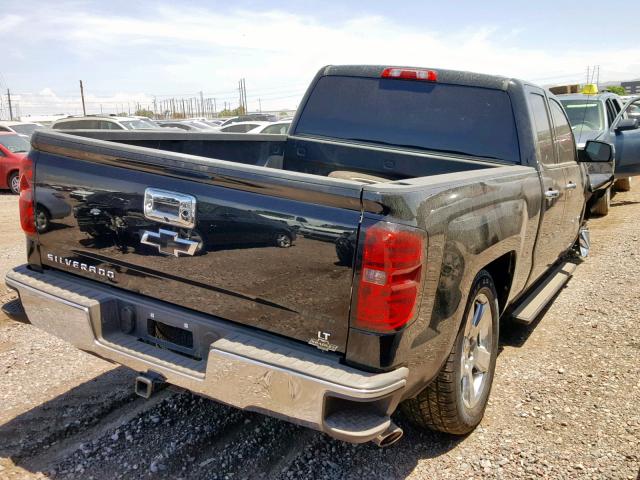 1GCRCREH4EZ354429 - 2014 CHEVROLET SILVERADO BLACK photo 4