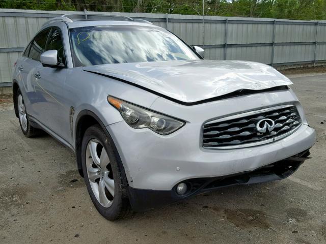 JN8AS1MW5AM854760 - 2010 INFINITI FX35 SILVER photo 1