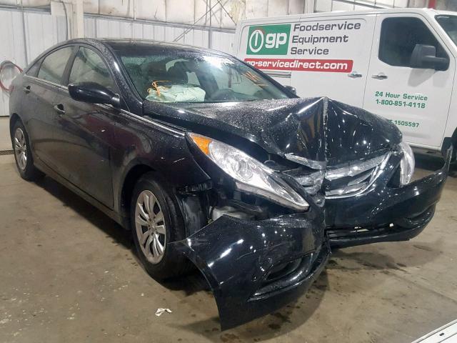 5NPEB4AC7DH545895 - 2013 HYUNDAI SONATA GLS BLACK photo 1