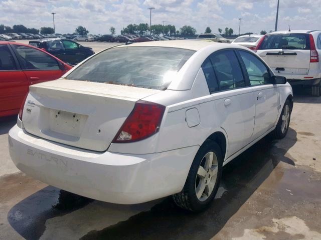 1G8AL55F07Z139180 - 2007 SATURN ION LEVEL WHITE photo 4