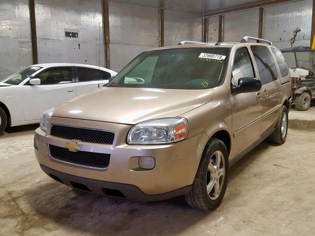 1GNDX33L05D221433 - 2005 CHEVROLET UPLANDER L 金色 照片 2