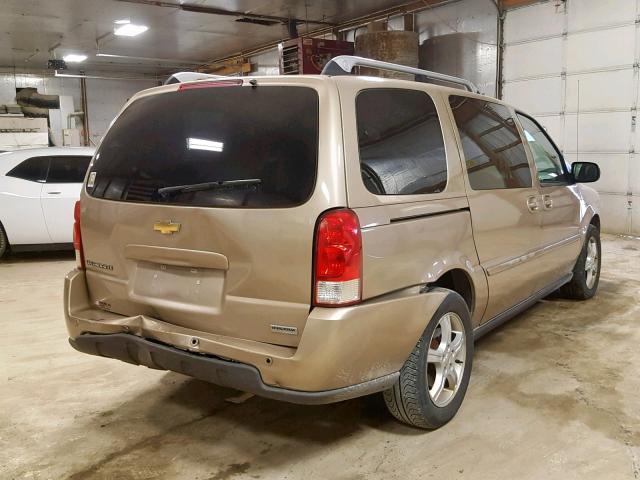 1GNDX33L05D221433 - 2005 CHEVROLET UPLANDER L 金色 照片 4