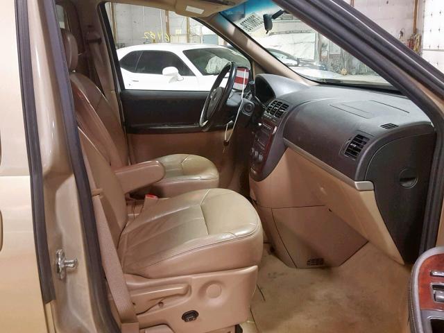 1GNDX33L05D221433 - 2005 CHEVROLET UPLANDER L 金色 照片 5