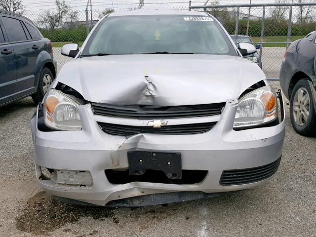 1G1AT58HX97266884 - 2009 CHEVROLET COBALT LT SILVER photo 9