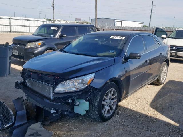 1G11C5SL1EF133315 - 2014 CHEVROLET MALIBU 1LT 黑色 照片 2