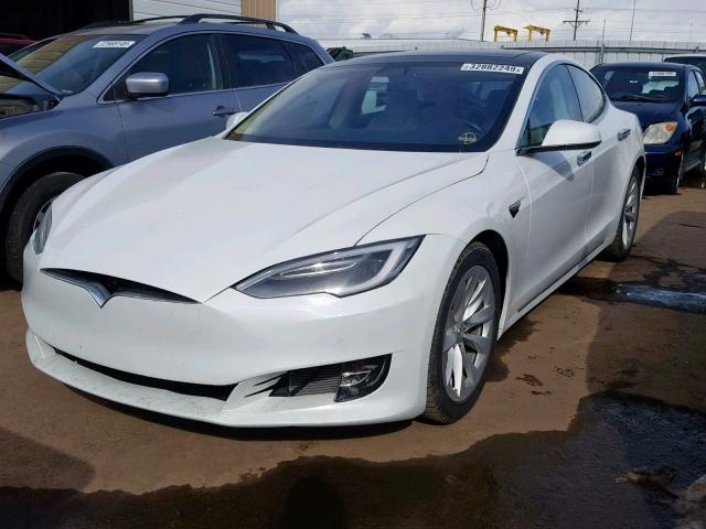 5YJSA1E27GF178294 - 2016 TESLA MODEL S WHITE photo 2