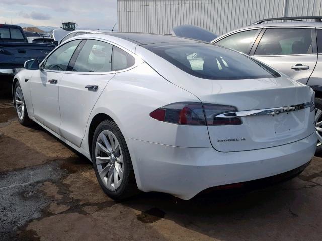 5YJSA1E27GF178294 - 2016 TESLA MODEL S WHITE photo 3