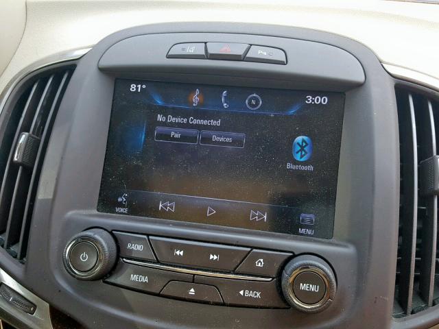 1G4GF5G37EF228412 - 2014 BUICK LACROSSE T BEIGE photo 9