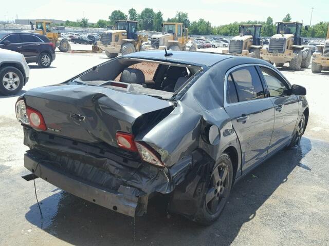 1G1ZG57BX8F251794 - 2008 CHEVROLET MALIBU LS 灰色 照片 4