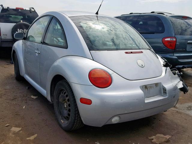 3VWBK21C53M423792 - 2003 VOLKSWAGEN NEW BEETLE ვერცხლისფერი ფოტო 3