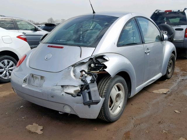 3VWBK21C53M423792 - 2003 VOLKSWAGEN NEW BEETLE ვერცხლისფერი ფოტო 4