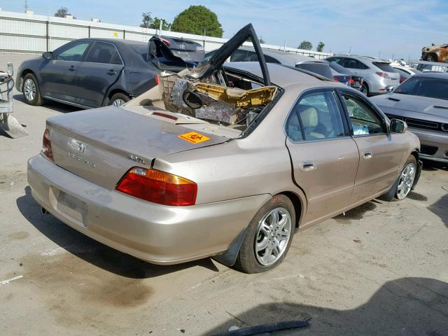 19UUA5674YA036006 - 2000 ACURA 3.2TL TAN photo 4