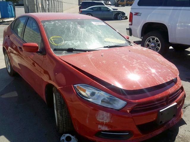 1C3CDFFA6GD815749 - 2016 DODGE DART SXT S RED photo 1