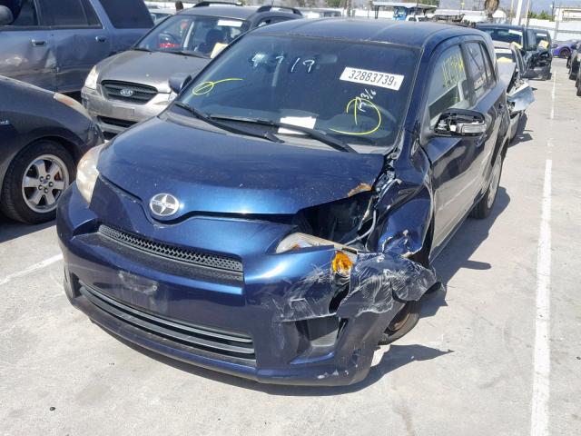 JTKKU10478J018127 - 2008 TOYOTA SCION XD BLUE photo 2