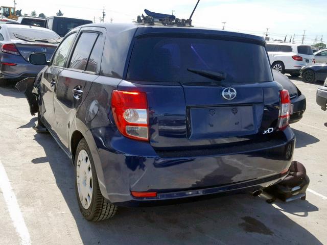 JTKKU10478J018127 - 2008 TOYOTA SCION XD BLUE photo 3