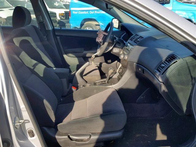 1HGCM56394A113155 - 2004 HONDA ACCORD LX SILVER photo 5