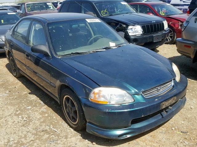 1HGEJ6625WL032689 - 1998 HONDA CIVIC DX GREEN photo 1