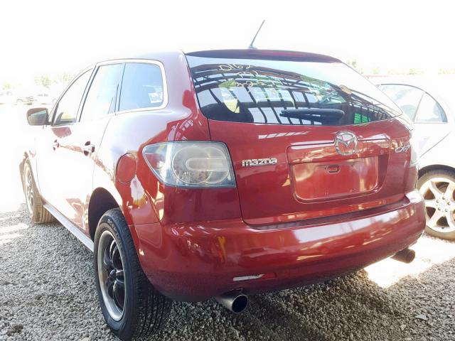 JM3ER293480209667 - 2008 MAZDA CX-7 RED photo 3