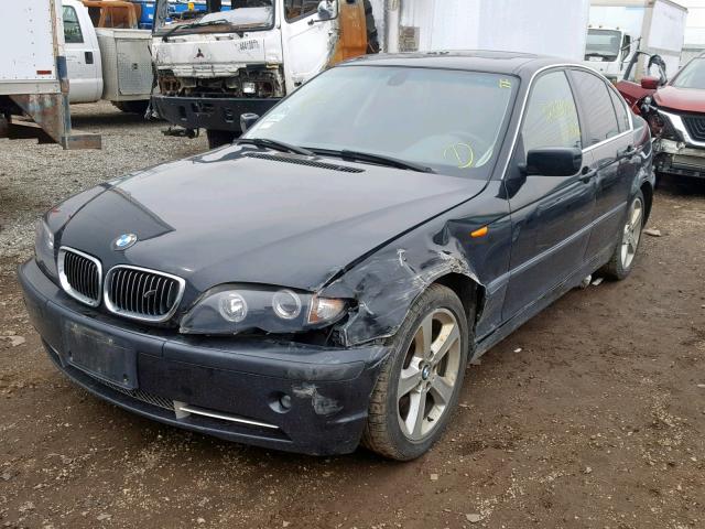 WBAEW53495PN39230 - 2005 BMW 330 XI BLACK photo 2