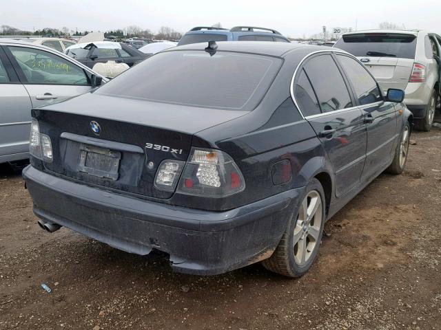 WBAEW53495PN39230 - 2005 BMW 330 XI BLACK photo 4