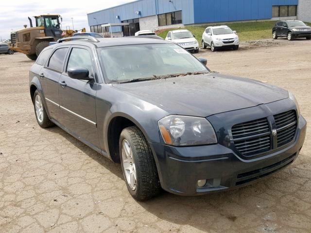 2D4FV47V87H814541 - 2007 DODGE MAGNUM SXT BLUE photo 1