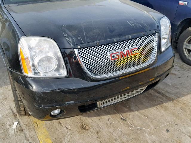 1GKFK63857J160389 - 2007 GMC YUKON DENA BLACK photo 9