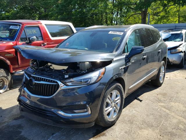 5GAERBKW7JJ156834 - 2018 BUICK ENCLAVE ES GRAY photo 2