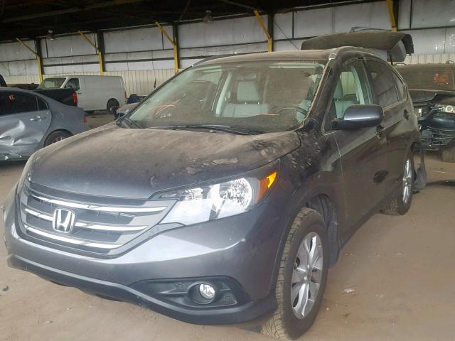 2HKRM3H71DH508212 - 2013 HONDA CR-V EXL BLACK photo 2